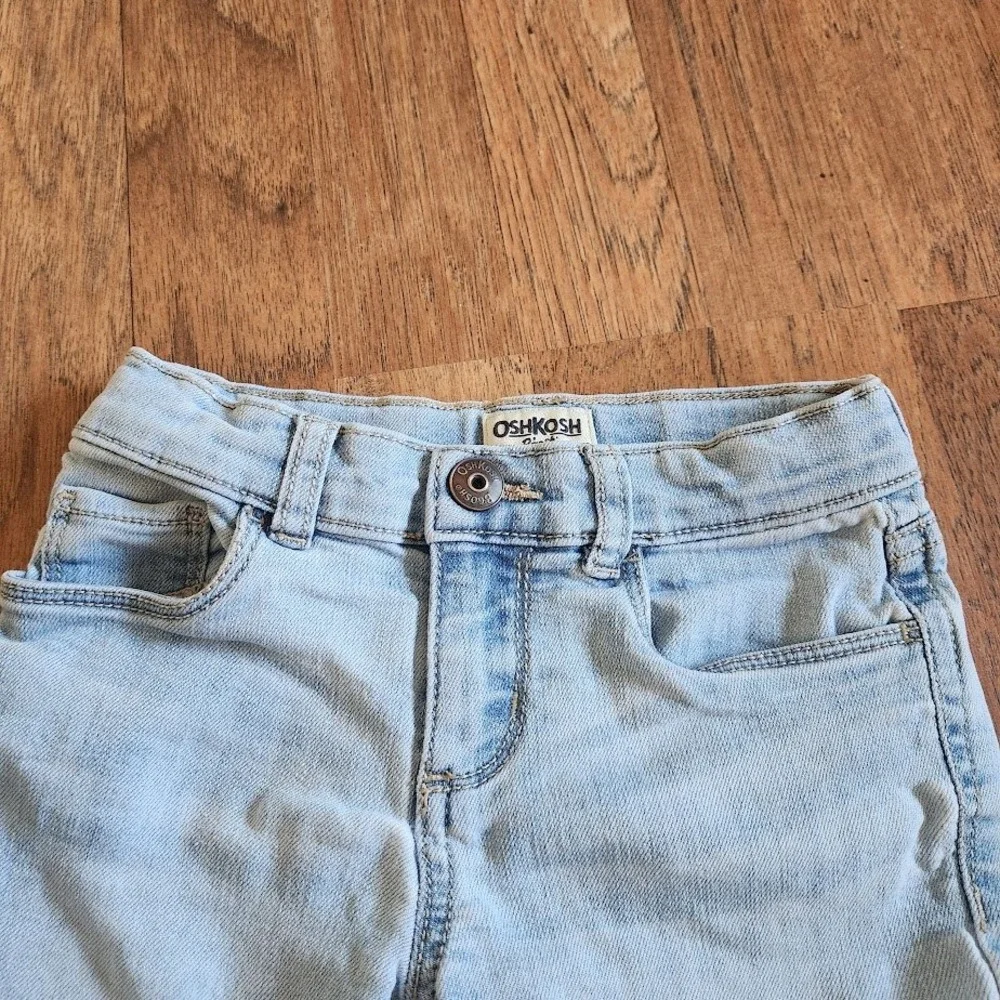 OshKosh B'gosh Boys Light Wash Denim Shorts Size 3T Blue GCL15232-SML  595